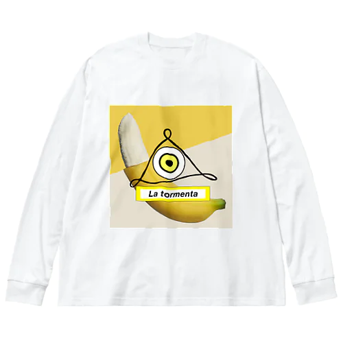 Banana Big Long Sleeve T-Shirt