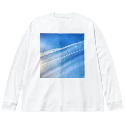 飛行機雲 Big Long Sleeve T-Shirt