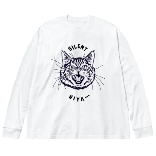 サイレントニャー Big Long Sleeve T-Shirt