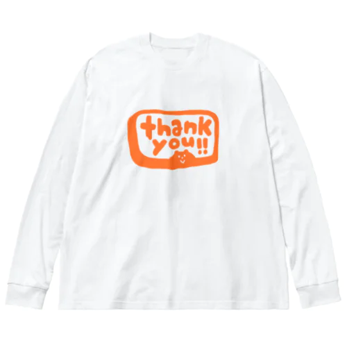 てんきゅー ビッグシルエットロングスリーブTシャツ