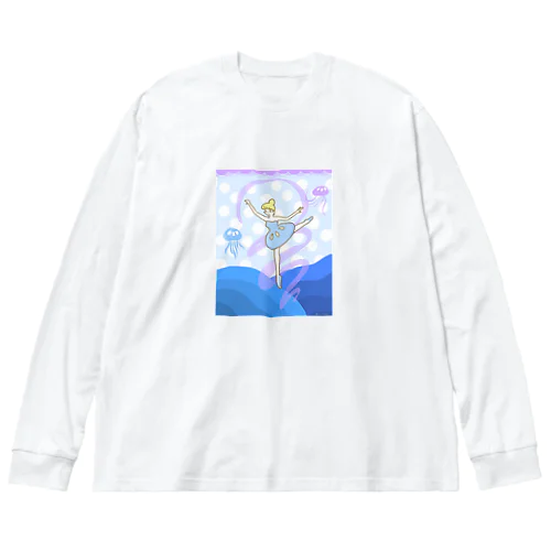 海月の踊り子 Big Long Sleeve T-Shirt