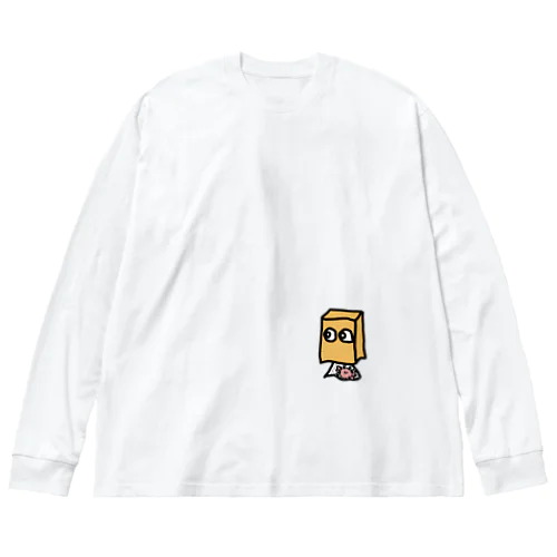 かみぶくろとカニ Big Long Sleeve T-Shirt