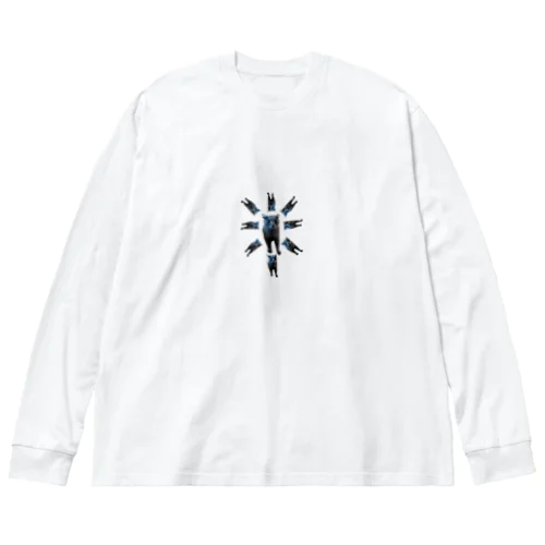 耳垂れしょうがくん（パワー増量ver） Big Long Sleeve T-Shirt