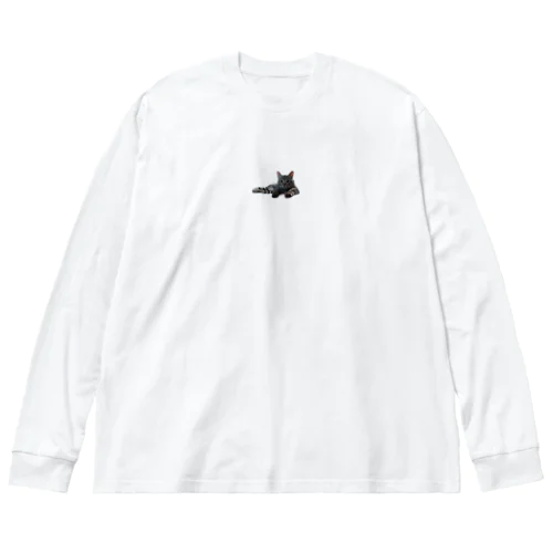 GWをまったり過ごすぽんずちゃん Big Long Sleeve T-Shirt