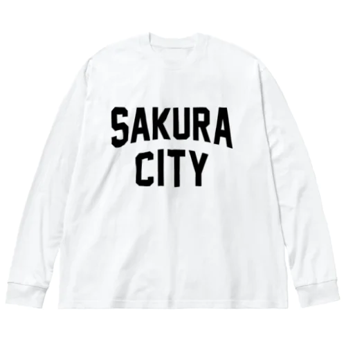 さくら市 SAKURA CITY ビッグシルエットロングスリーブTシャツ
