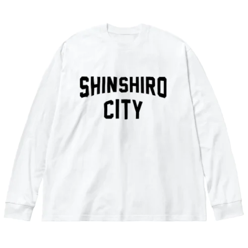 新城市 SHINSHIRO CITY ビッグシルエットロングスリーブTシャツ