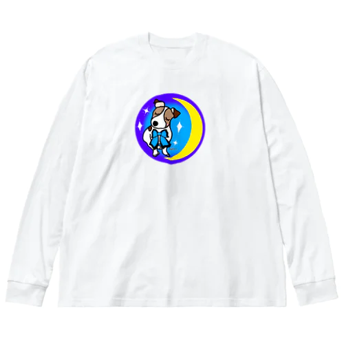 夢の国へ　ジャックラッセルテリア犬 Big Long Sleeve T-Shirt