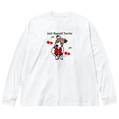 可愛いジャックラッセルテリア犬 Big Long Sleeve T-Shirt