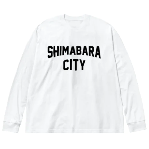 島原市 SHIMABARA CITY ビッグシルエットロングスリーブTシャツ