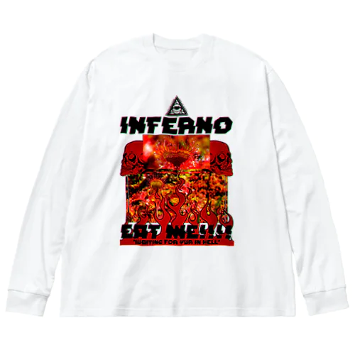 「inferno」 ビッグシルエットロングスリーブTシャツ