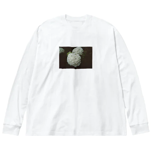 紫陽花① Big Long Sleeve T-Shirt