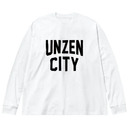 雲仙市 UNZEN CITY ビッグシルエットロングスリーブTシャツ