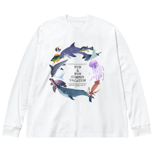 F&FAV @Canva Big Long Sleeve T-Shirt