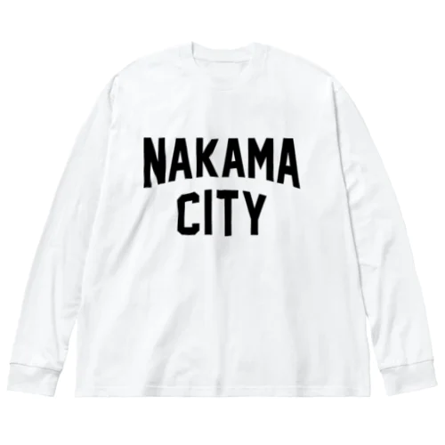 中間市 NAKAMA CITY ビッグシルエットロングスリーブTシャツ