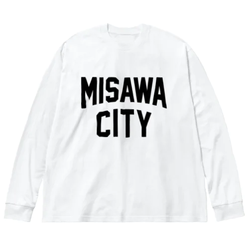 三沢市 MISAWA CITY ビッグシルエットロングスリーブTシャツ