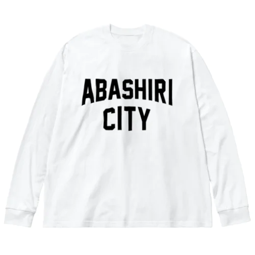 網走市 ABASHIRI CITY ビッグシルエットロングスリーブTシャツ