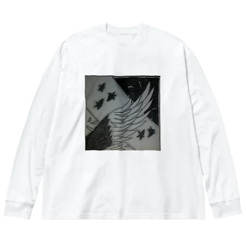 堕天〜Fallen angel〜 Big Long Sleeve T-Shirt