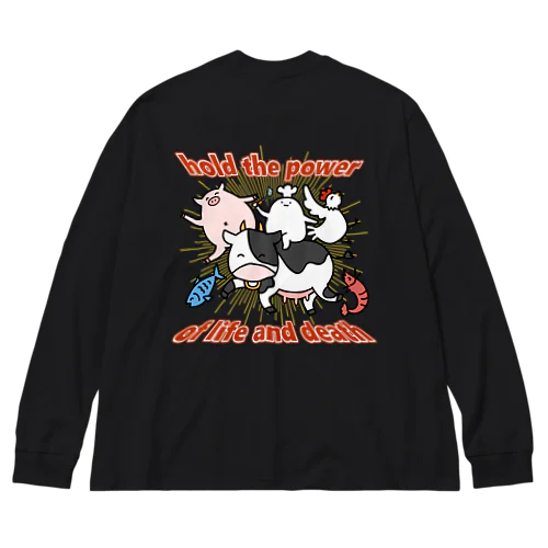 生殺与奪 Big Long Sleeve T-Shirt