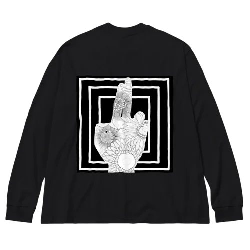 かっこいい絵 Big Long Sleeve T-Shirt