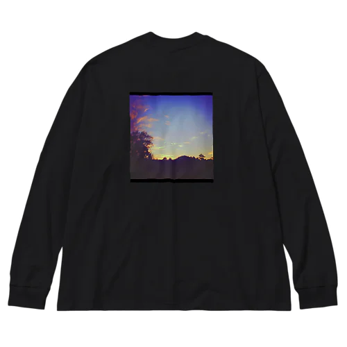 夕方トワイライト Big Long Sleeve T-Shirt