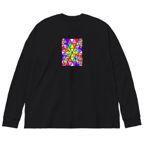 ステンドグラス Big Long Sleeve T-Shirt