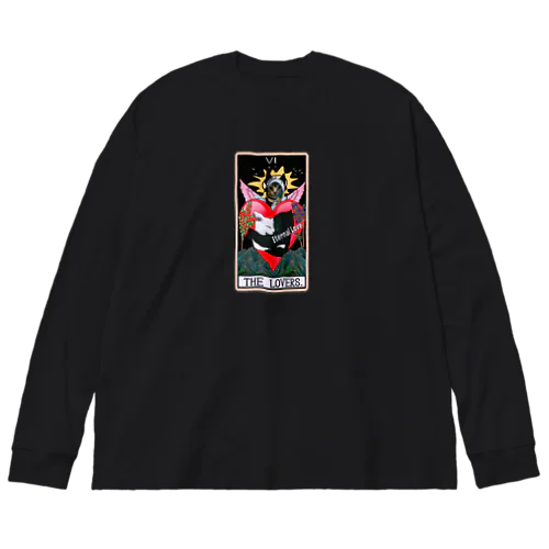 タロットシリーズLOVERS Big Long Sleeve T-Shirt