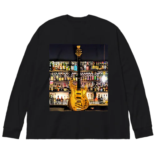 Guitar & Alcohol Big Long Sleeve T-Shirt