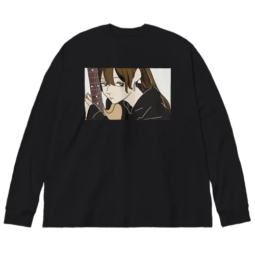 アコギの女の子 Big Long Sleeve T-Shirt