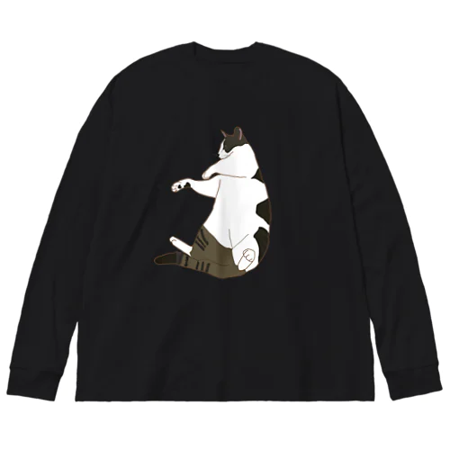 もちもちニャンコ Big Long Sleeve T-Shirt