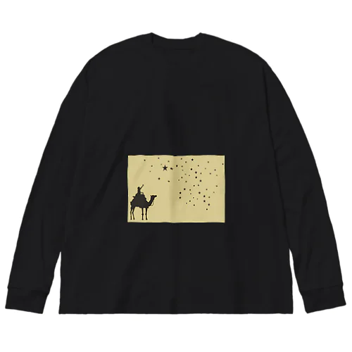 砂丘のラクダ☆星取県 Big Long Sleeve T-Shirt