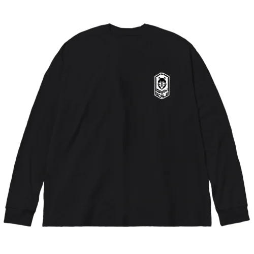 GRAY SCALE エンブレム Big Long Sleeve T-Shirt