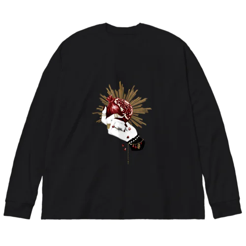 柘榴 Big Long Sleeve T-Shirt