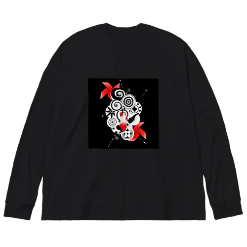 烈火 Big Long Sleeve T-Shirt