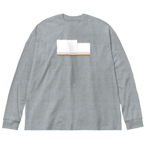 右から白ポン ( 麻雀グッズ ) Big Long Sleeve T-Shirt