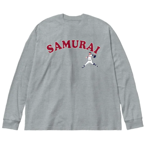 サムライ球児 Big Long Sleeve T-Shirt