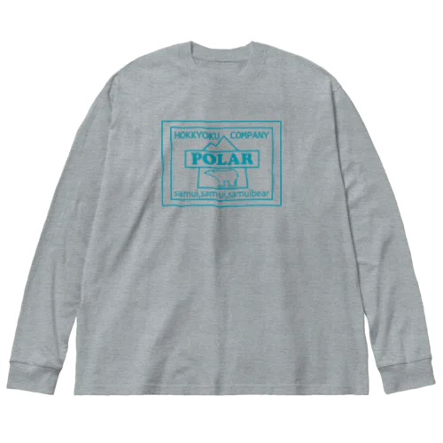 ポーラー(ミント) Big Long Sleeve T-Shirt