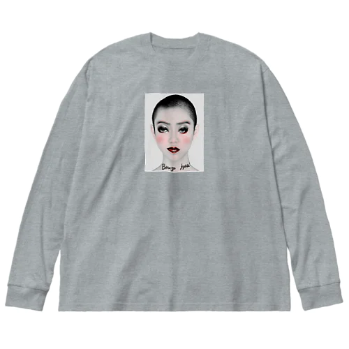 坊主女子 Big Long Sleeve T-Shirt