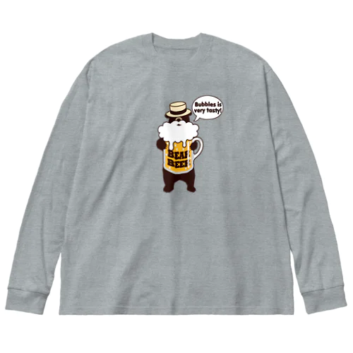 ビールベアー Big Long Sleeve T-Shirt