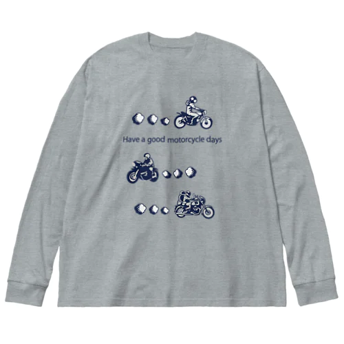 モーターサイクル日記(NB) Big Long Sleeve T-Shirt