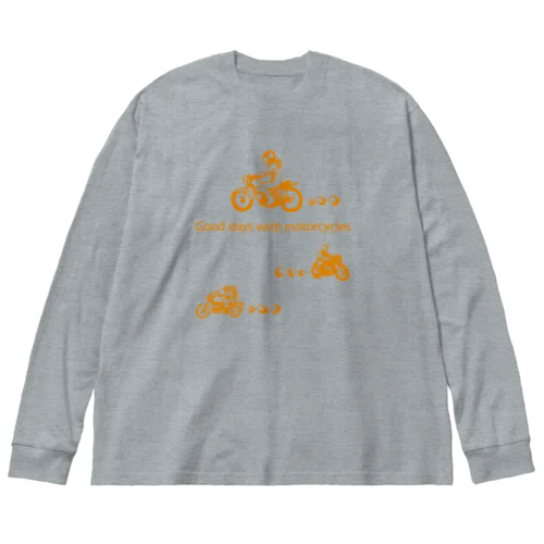 モーターサイクル日記 Big Long Sleeve T-Shirt