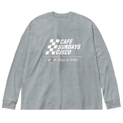 #1 cisco Checker Big Long Sleeve T-Shirt