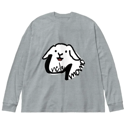 【uncle momo】ロゴ Big Long Sleeve T-Shirt