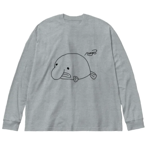 ブロブフィッシュのろぶ Big Long Sleeve T-Shirt