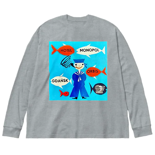 ポーランド　グダニスク　ホテル・モノポール Big Long Sleeve T-Shirt