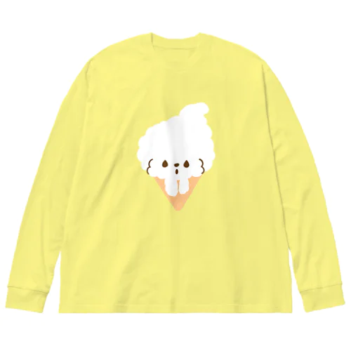 ビションフリーゼ　フワモコちゃん Big Long Sleeve T-Shirt