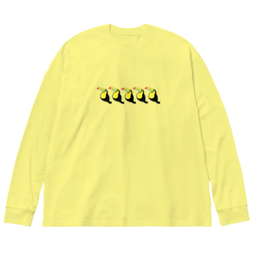 カラフルオオハシ5 Big Long Sleeve T-Shirt