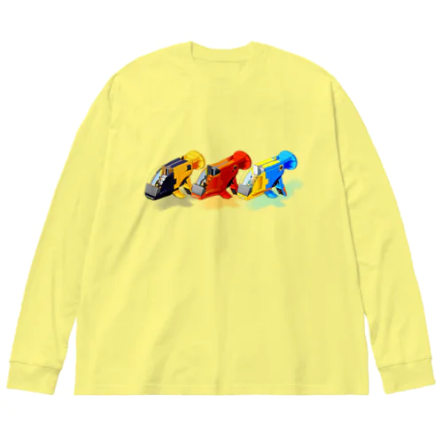 GUPPY(3色) Big Long Sleeve T-Shirt