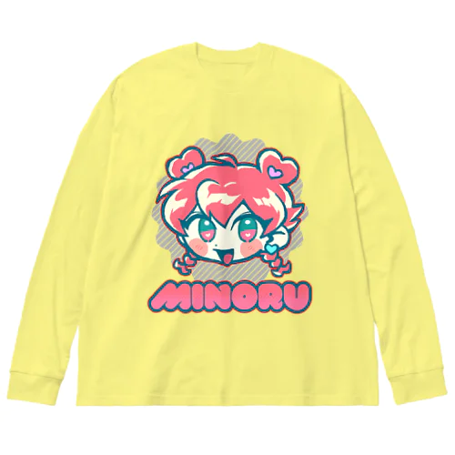 MINORU Big Long Sleeve T-Shirt