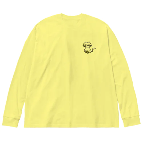 ネコのつもり Big Long Sleeve T-Shirt