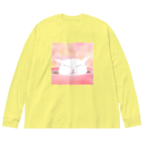 あごのせ寝 Big Long Sleeve T-Shirt